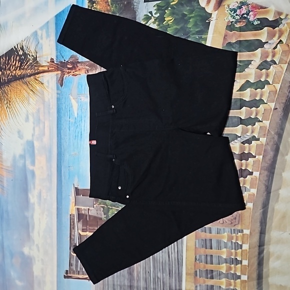 Spanx Black Jeggings Size Medium - Picture 3 of 9